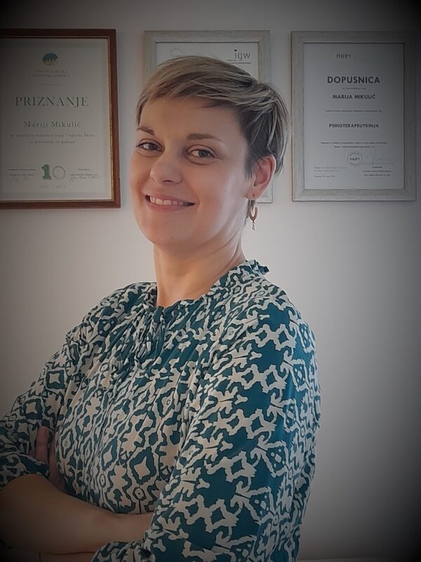 o meni Psiholog Zagreb - Marija Mikulić